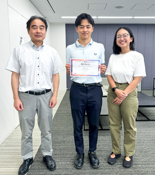 IEEE EMBC'24 Student Paper Competitionにおいて本学大学院生がGeographic Finalistを受賞