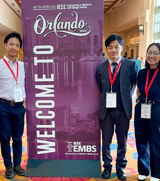 IEEE EMBC'24 Student Paper Competitionにおいて本学大学院生がGeographic Finalistを受賞