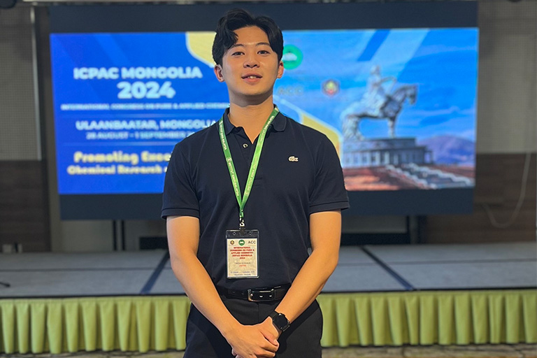 ICPAC Mongolia 2024において本学大学院生がStudent Lecture Awardを受賞