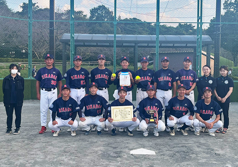 本学ソフトボール部が第24回関東学生男子ソフトボール秋季リーグ戦で準優勝