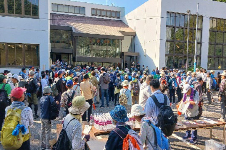 【開催報告】野田キャンパスにて「野田むらさきの里ふれあいウオーク2024」を開催（10/27）