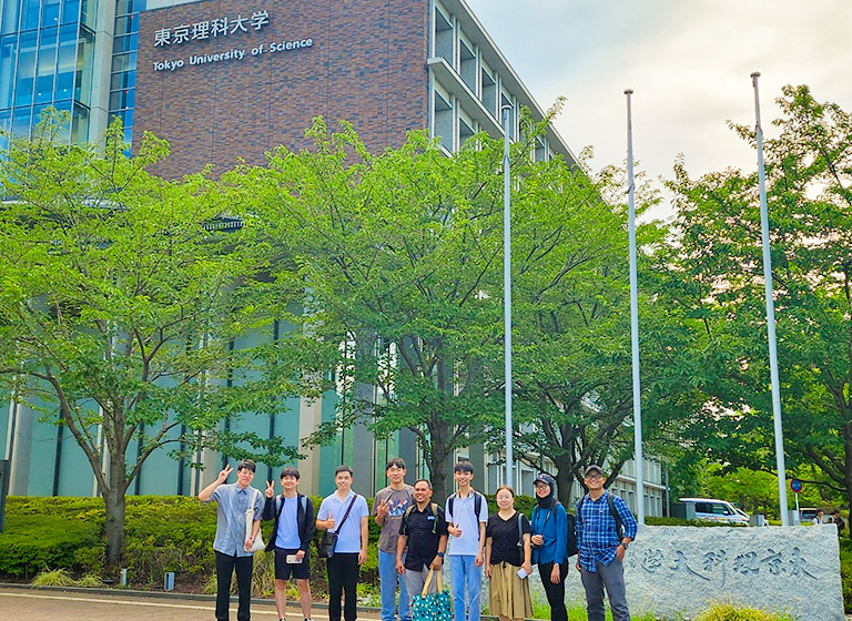 国立研究開発法人科学技術振興機構(JST)事業「さくらサイエンスプログラム」による、インドネシア、ベトナム、中国との共同研究実施について