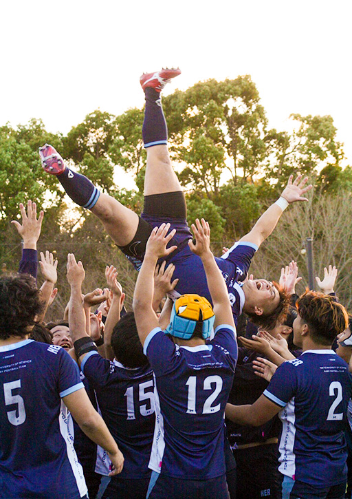 本学学生団体「I部体育局ラグビー部」が「関東大学リーグ（4部）」において優勝