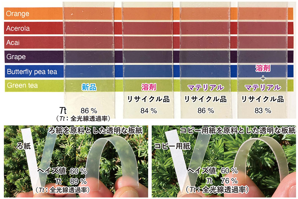 透明な紙コップ!?海にやさしい透明な板紙を開発
―深海プラスチック汚染の要因である包装容器の代替に期待―