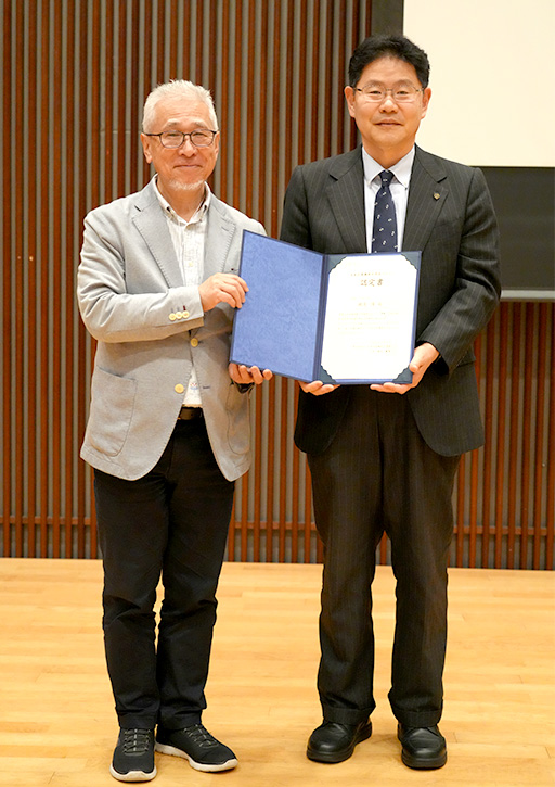 理学部第一部 応用数学科 瀬尾 隆教授が日本計算機統計学会からフェローの称号を授与