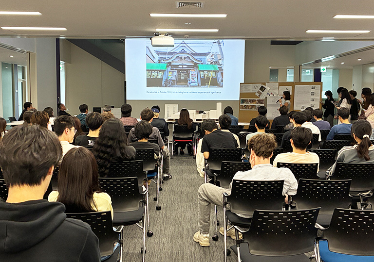 【開催報告】4大学合同の国際学生デザインワークショップ開催