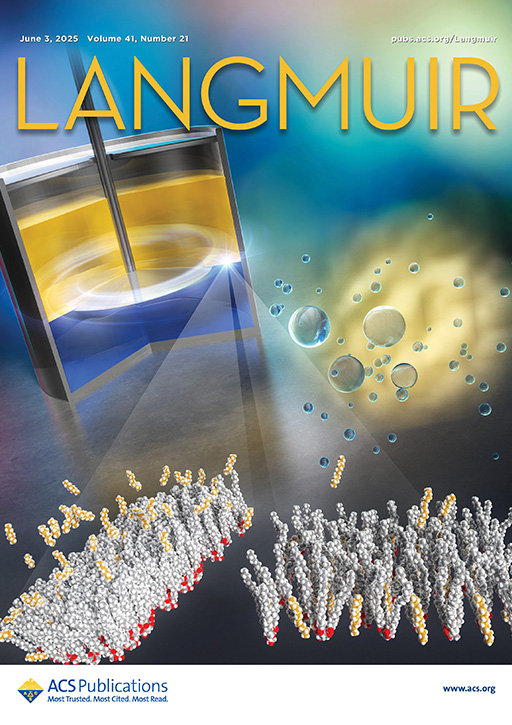 酒井 秀樹教授らによる学術論文がアメリカ化学会発行「Langmuir誌」のSupplementary Coverに選出