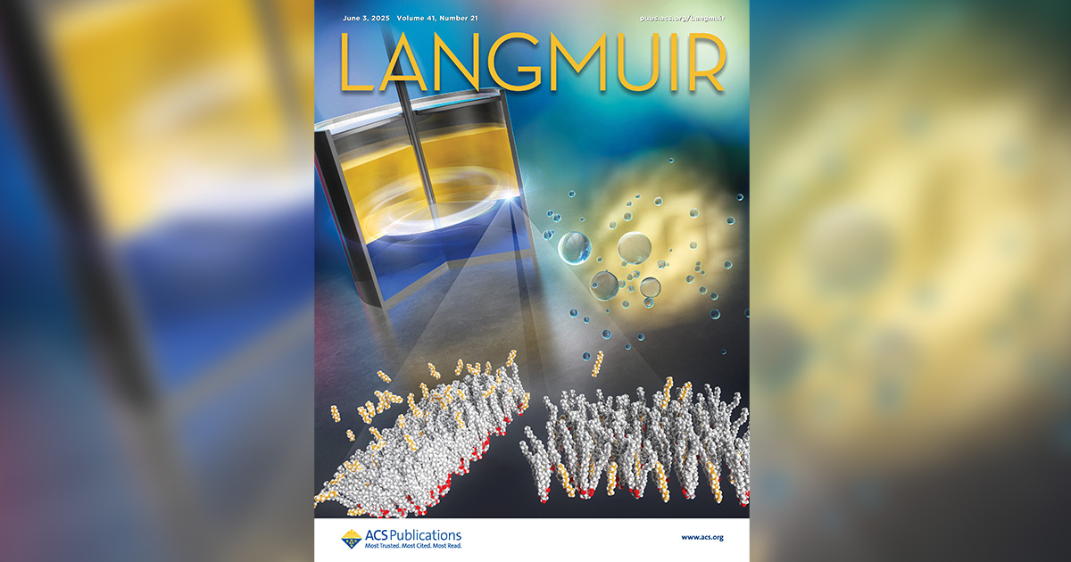 本学教員らによる学術論文がアメリカ化学会発行「Langmuir誌」の