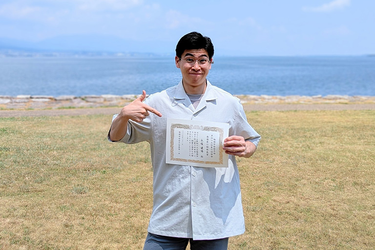 触媒学会若手会「第45回夏の研修会」において本学大学院生が最優秀口頭発表賞を受賞