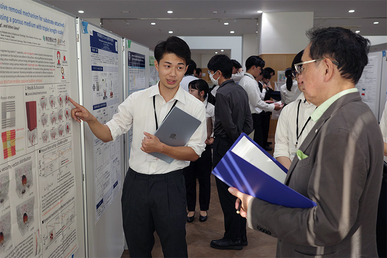 日本マイクログラビティ応用学会 第37回学術講演会(JASMAC-37)において本学大学院生が毛利ポスターセッション 優秀賞を受賞