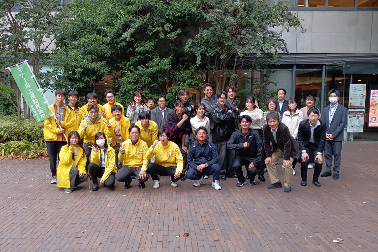 葛飾キャンパスで 「秋の地域ごみゼロ運動」を実施