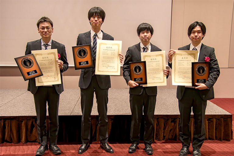 本学教員および卒業生らが日本燃焼学会において日本燃焼学会 論文賞を受賞
