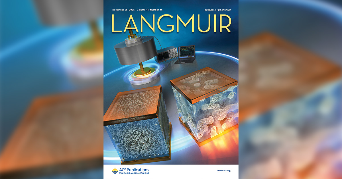 本学教員および大学院生らによる学術論文がアメリカ化学会発行