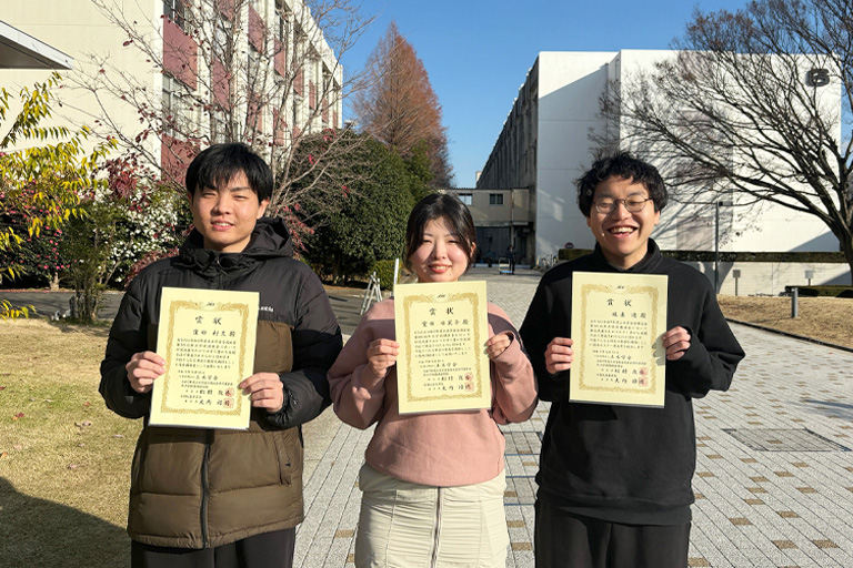 土木学会全国大会 第80回年次学術講演会において本学大学院生らが優秀講演者、ポスター賞を受賞