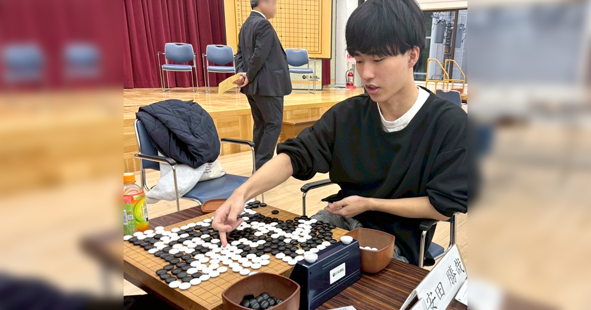 本学学生が第24回全日本学生囲碁王座戦 本戦トーナメントにおいて3位に
