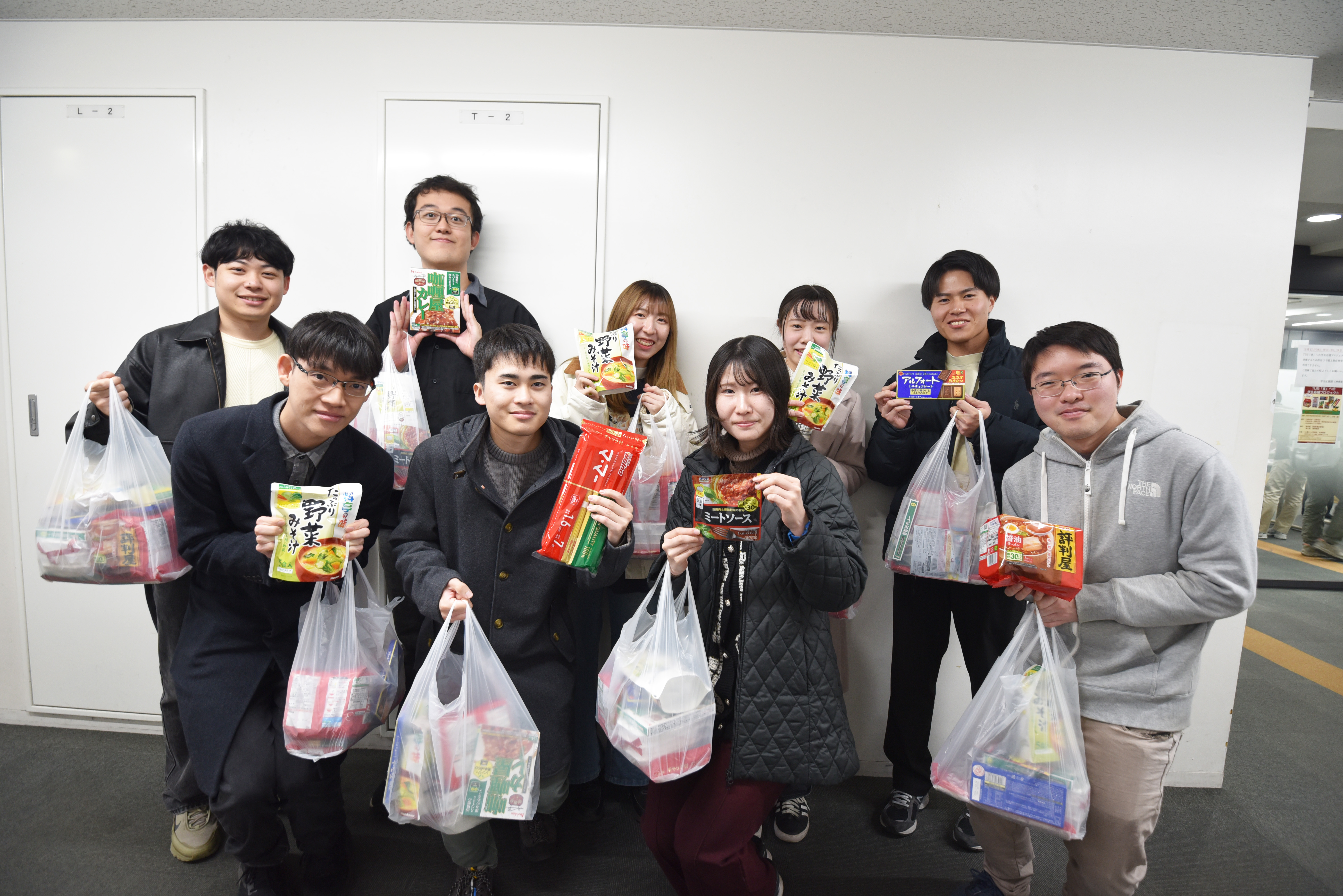 【開催報告】食料品無料配布「TUS『食』への学生応援プロジェクト」の実施について（12/17～12/19）