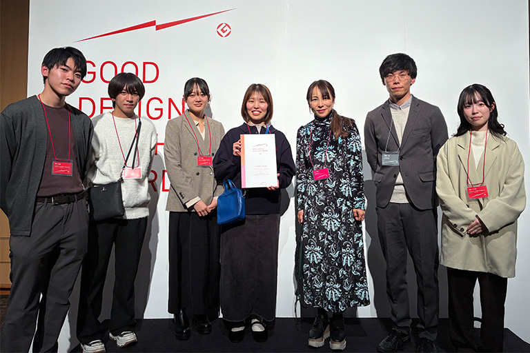 2025年度グッドデザイン・ニューホープ賞／GOOD DESIGN NEW HOPE AWARD 2025にて本学学生らが「Honorable Mention」を受賞