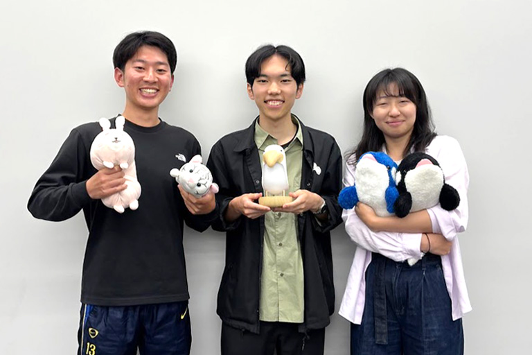 左から江籠さん、堀内さん、松永さん