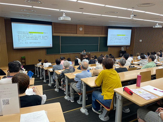 【開催報告】東京理科大学と葛飾区との連携による公開講座「食文化交流史としての中華料理―近代日本と中国の間―」（8/26）