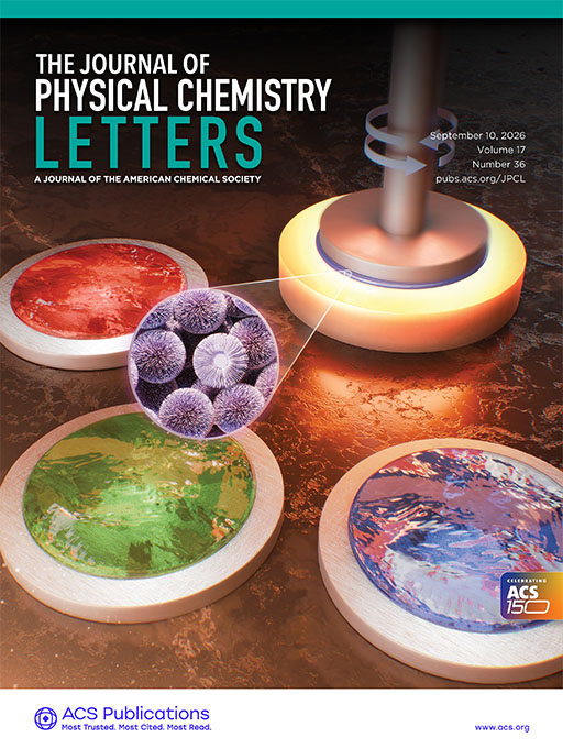 古海研究室の学術論文がアメリカ化学会発行「The Journal of Physical Chemistry Letters」誌のFront Coverに選出
