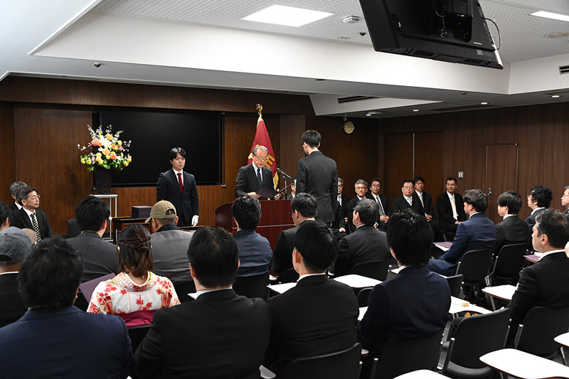 2026年9月学位記授与式