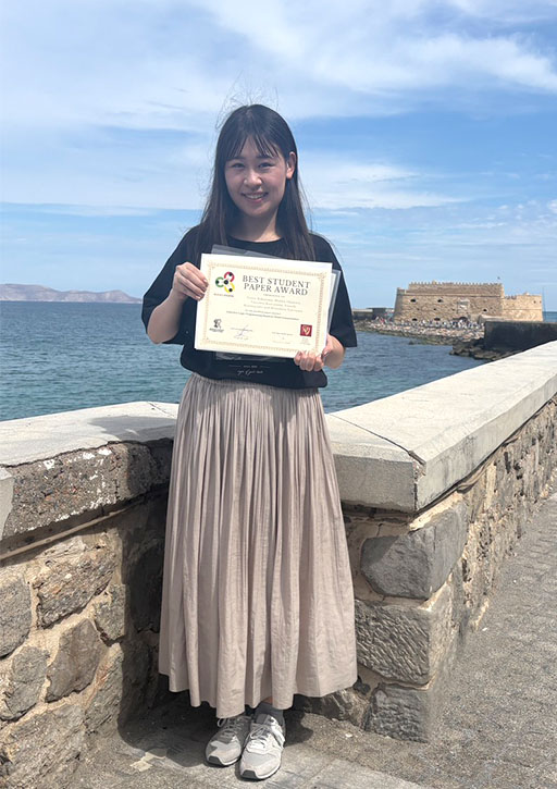 ICCCI 2026において本学大学院生がBEST STUDENT PAPER AWARDを受賞