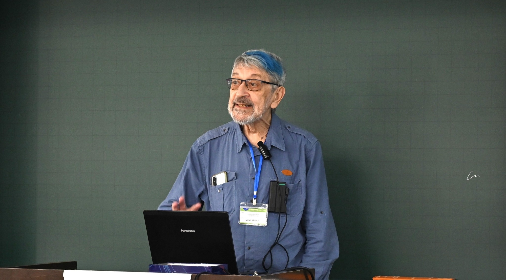 Vašek Chvátal教授