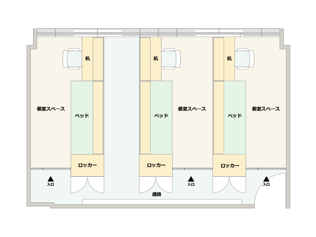 間取り男子寮