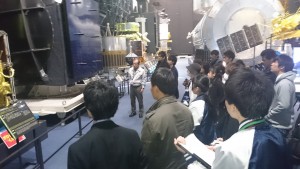 一般展示室の見学。詳細に説明いただきました。